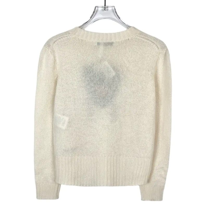 Dior Dior Beige Cashmere Pullover Sweater 0089 Size XS / US 0-2 / IT 36-38 - 2 Thumbnail