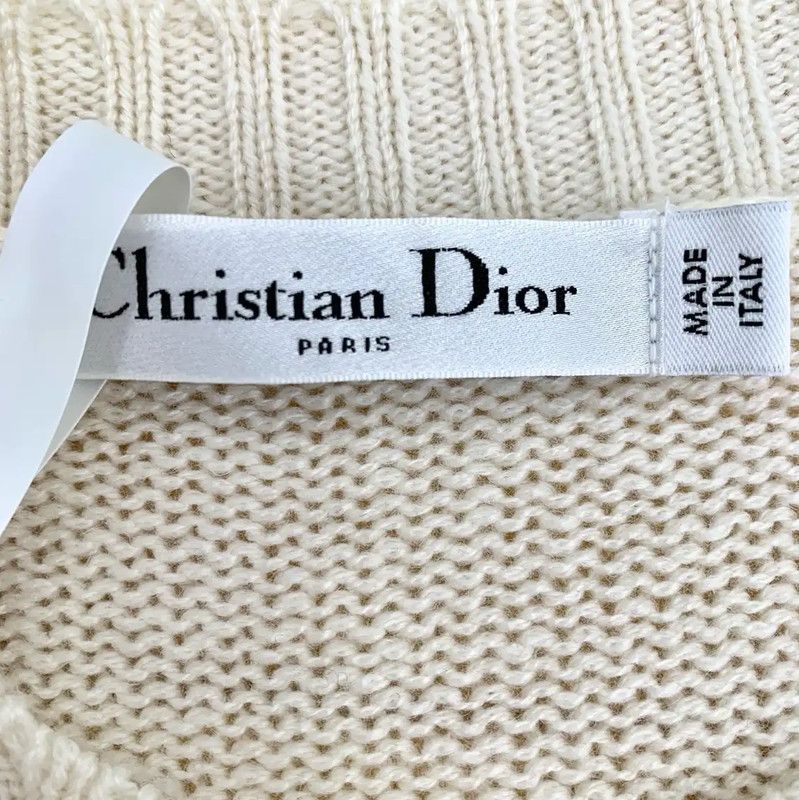 Dior Dior Beige Cashmere Pullover Sweater 0089 Size XS / US 0-2 / IT 36-38 - 6 Thumbnail