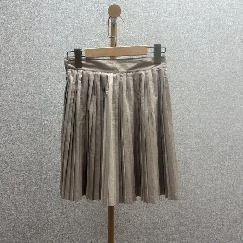 Dior Dior Khaki Pleated Women's Skirt 0089 Size 23" - 2 Thumbnail
