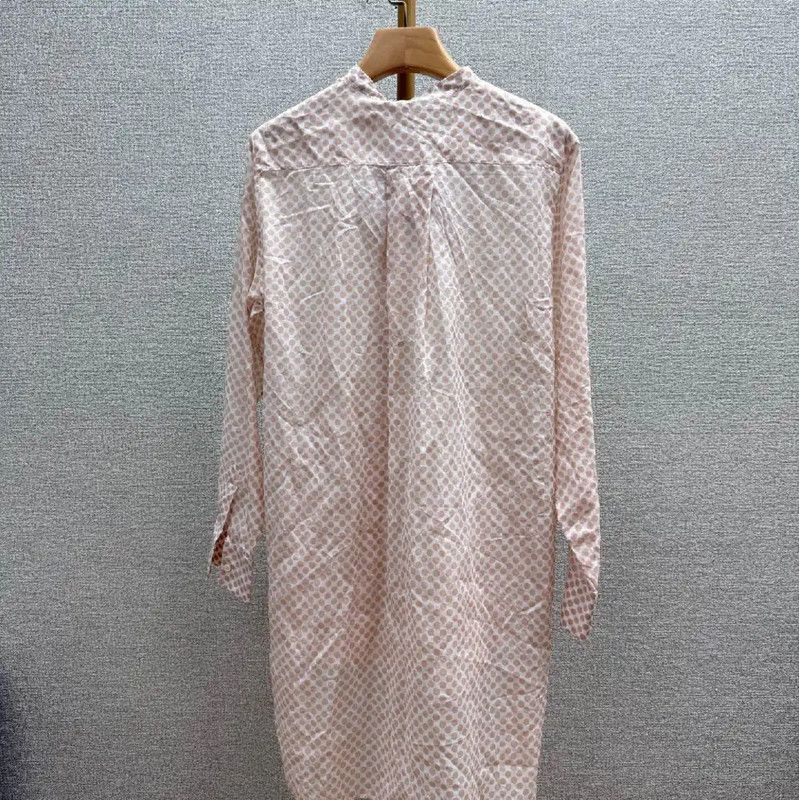 Dior Dior Pink Cotton XS Women's Shirt 0089 Size XS / US 0-2 / IT 36-38 - 2 Thumbnail