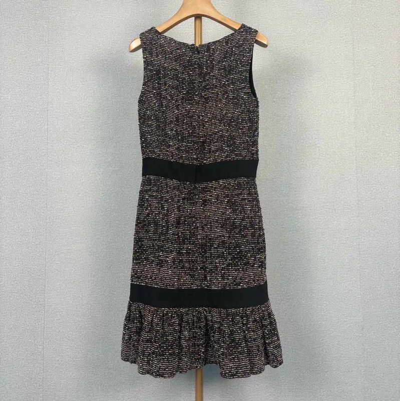 Dior Dior Colorblock Cotton Dress for Women 0089 Size S / US 4 / IT 40 - 2 Thumbnail
