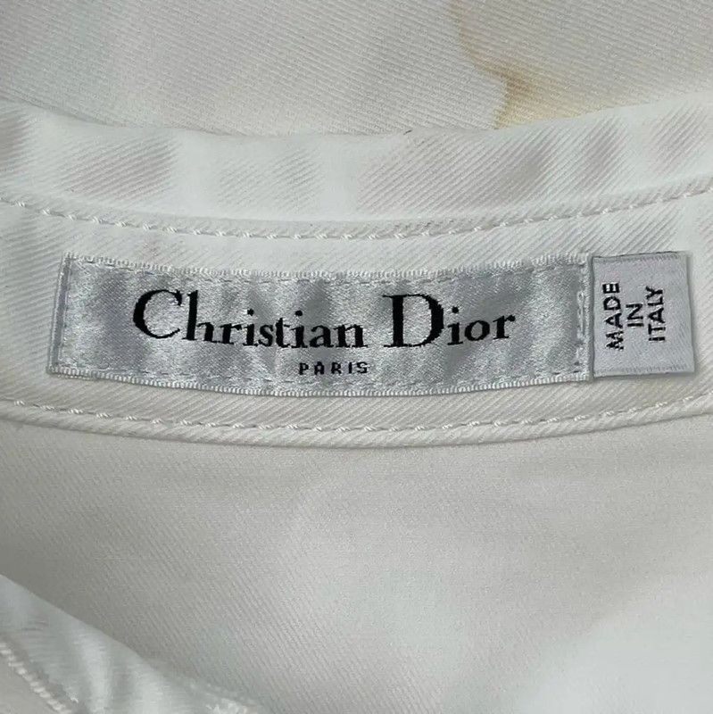 Dior Dior Summer White Women's Dress 0089 Size M / US 6-8 / IT 42-44 - 6 Thumbnail