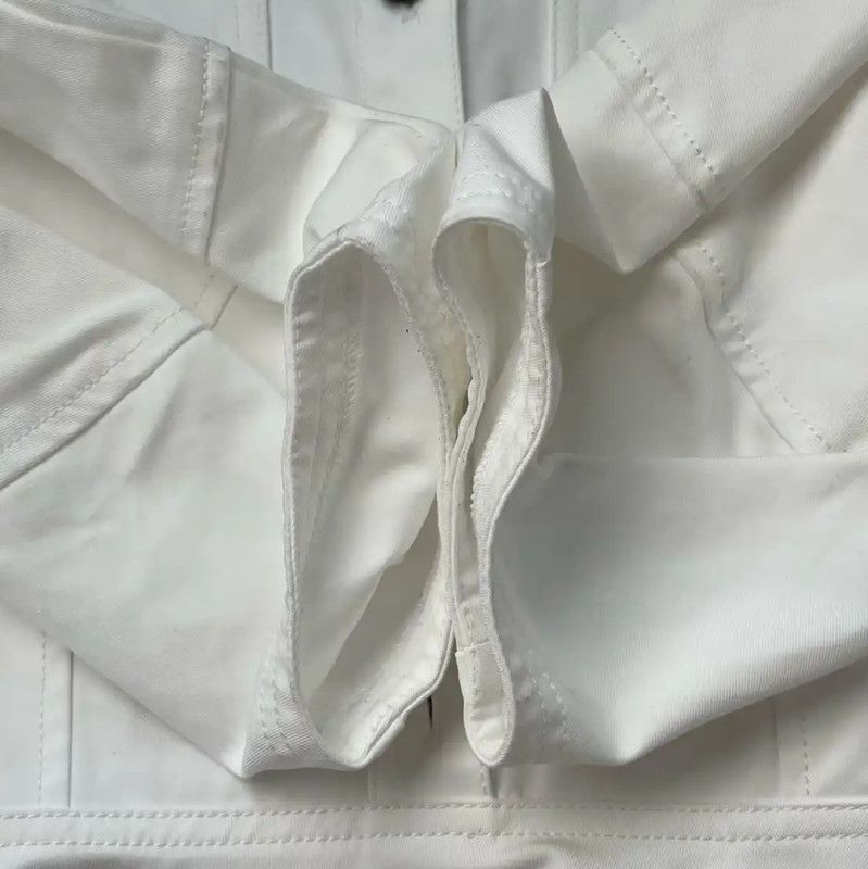 Dior Dior Summer White Women's Dress 0089 Size M / US 6-8 / IT 42-44 - 5 Thumbnail
