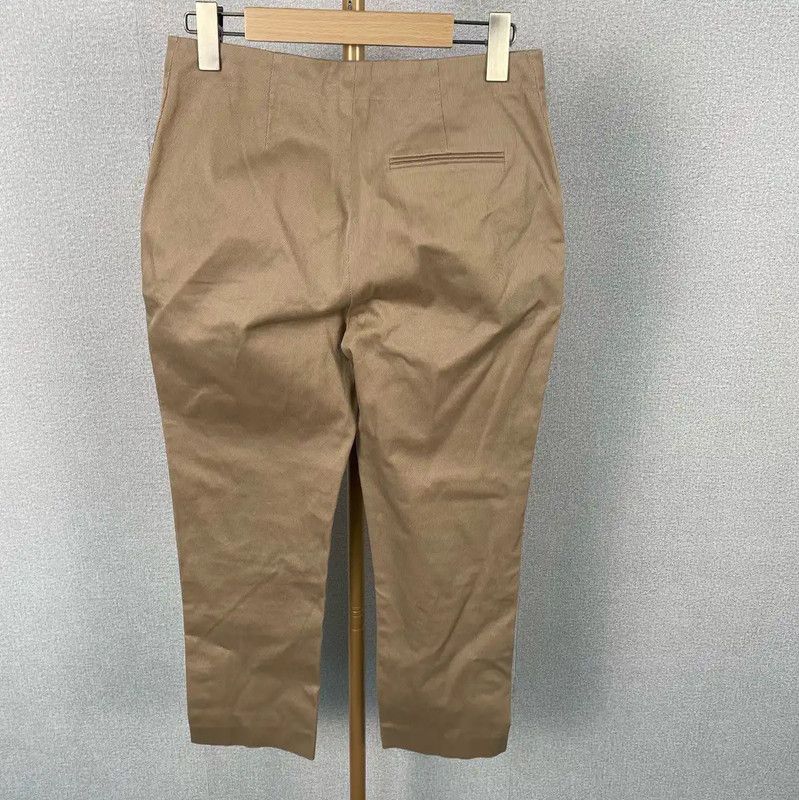 Dior Dior Khaki Cotton Women's Casual Pants 0089 Size 23" - 2 Thumbnail