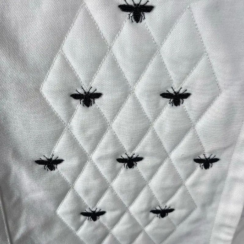 Dior Dior White Cotton Jacket for Women 0089 Size M / US 6-8 / IT 42-44 - 3 Thumbnail