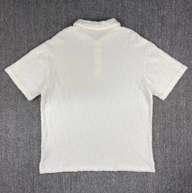 Dior Dior White Cotton Women's T-Shirt 0089 Size L / US 10 / IT 46 - 3 Thumbnail