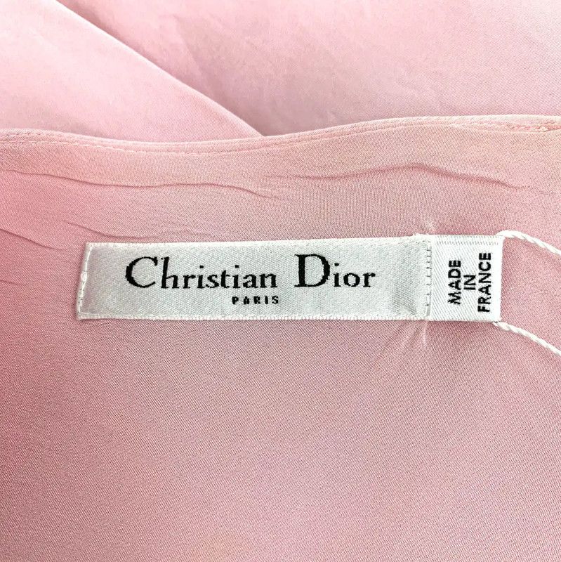 Dior Dior Colorblock Silk Dress for Women 0089 Size S / US 4 / IT 40 - 5 Thumbnail