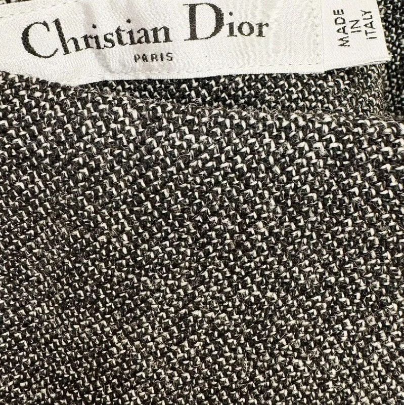 Dior Dior Women's Grey Wool Casual Pants 0089 Size 23" - 5 Thumbnail