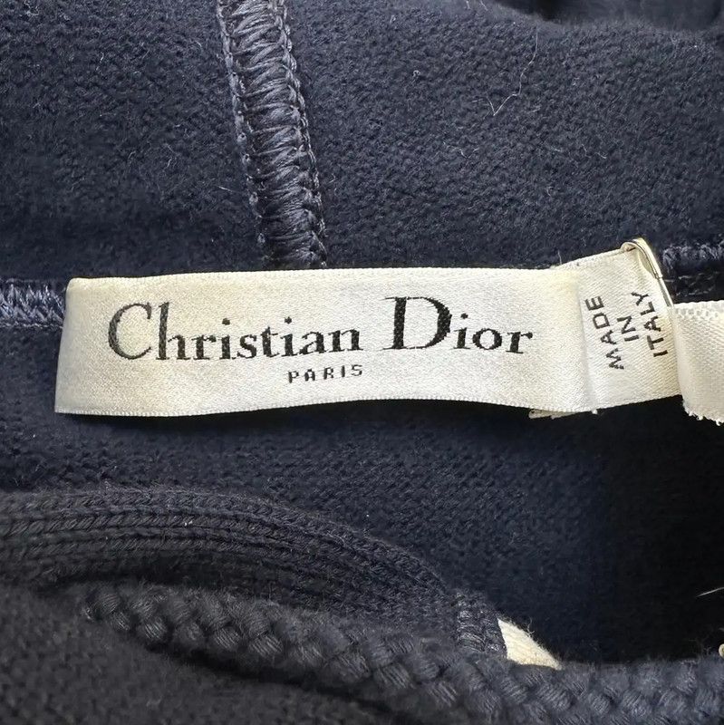 Dior Dior Short Sleeve Cotton Hoodie 0089 Size L / US 10 / IT 46 - 5 Thumbnail