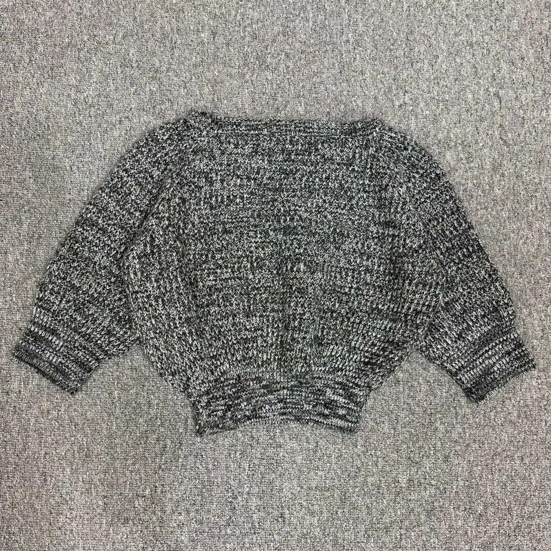 Dior Dior Gray Wool Pullover Sweater 0089 Size S / US 4 / IT 40 - 2 Thumbnail