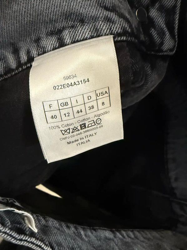 Dior Dior Gray Cotton Shorts for Women 0089 Size 28" / US 6 / IT 42 - 5 Thumbnail