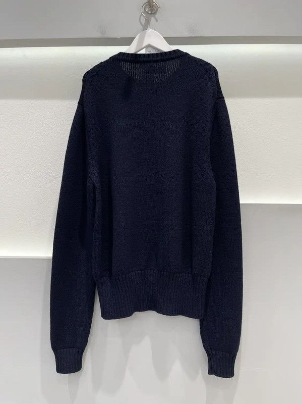 Dior Dior Women's Winter Blue Wool Sweater 0089 Size XS / US 0-2 / IT 36-38 - 2 Thumbnail
