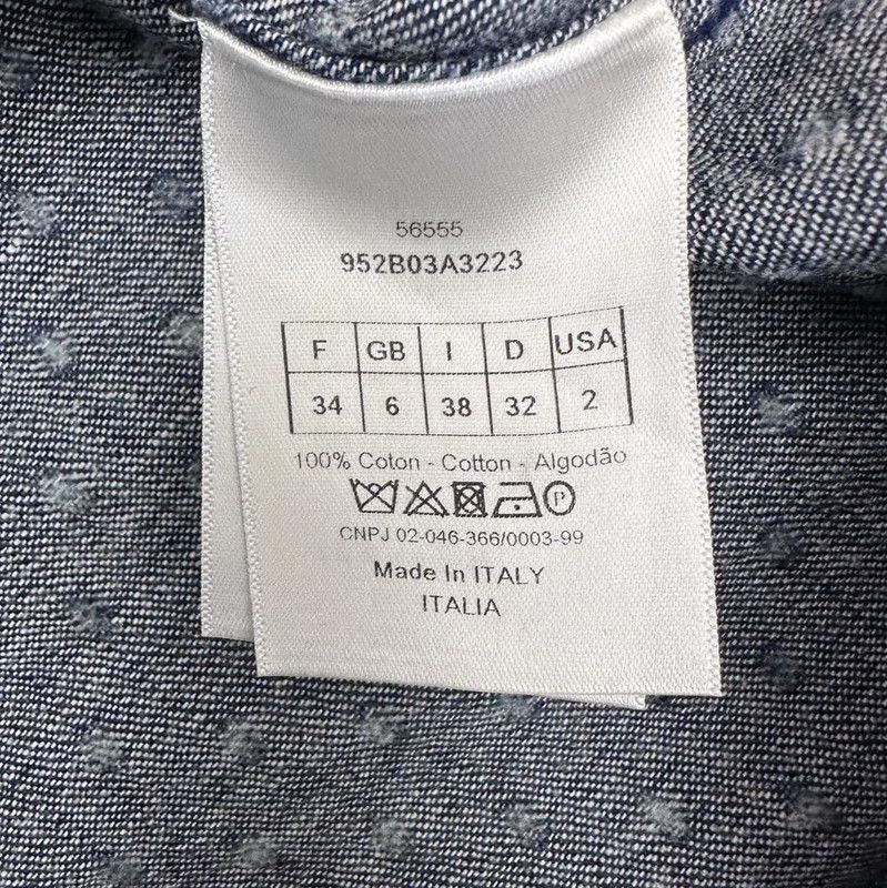 Dior Dior Blue Women's Shirt M Size 0089 Size M / US 6-8 / IT 42-44 - 5 Thumbnail