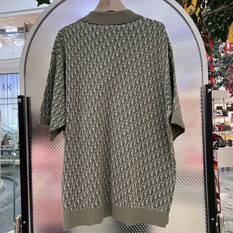 Dior Dior Green Cotton T-Shirt XL Size for Women 0089 Size XL / US 12-14 / IT 48-50 - 2 Thumbnail