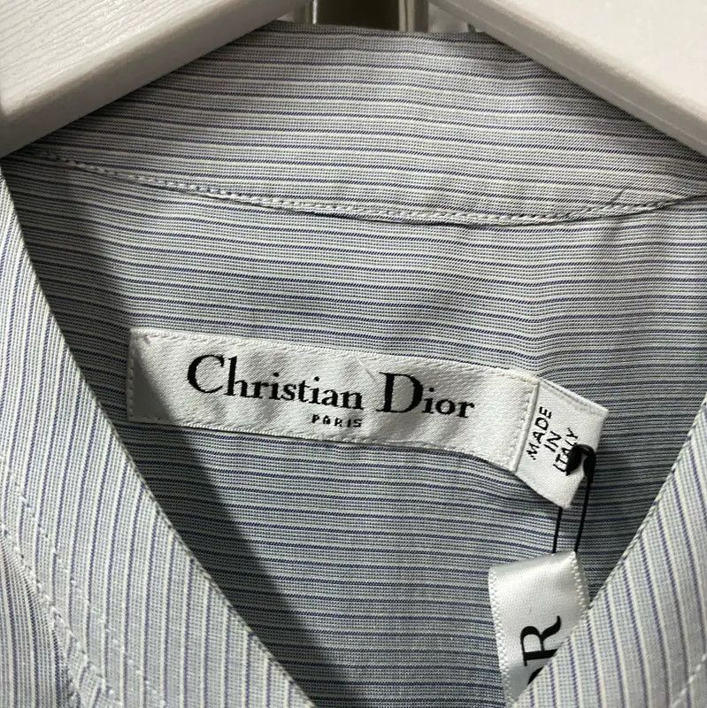 Dior Dior Long Sleeve Blue Dress for Women 0089 Size M / US 6-8 / IT 42-44 - 6 Thumbnail