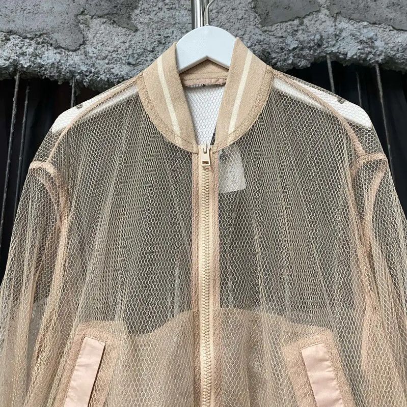 Dior Dior Spring Autumn Sheer Pink Jacket 0089 Size ONE SIZE - 3 Thumbnail