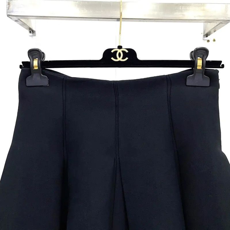 Dior Dior Black Silk Blend Women's Shorts 0089 Size 23" - 3 Thumbnail