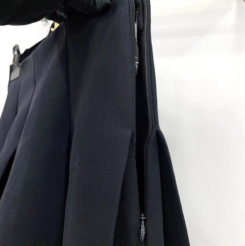 Dior Dior Black Silk Blend Women's Shorts 0089 Size 23" - 7 Thumbnail