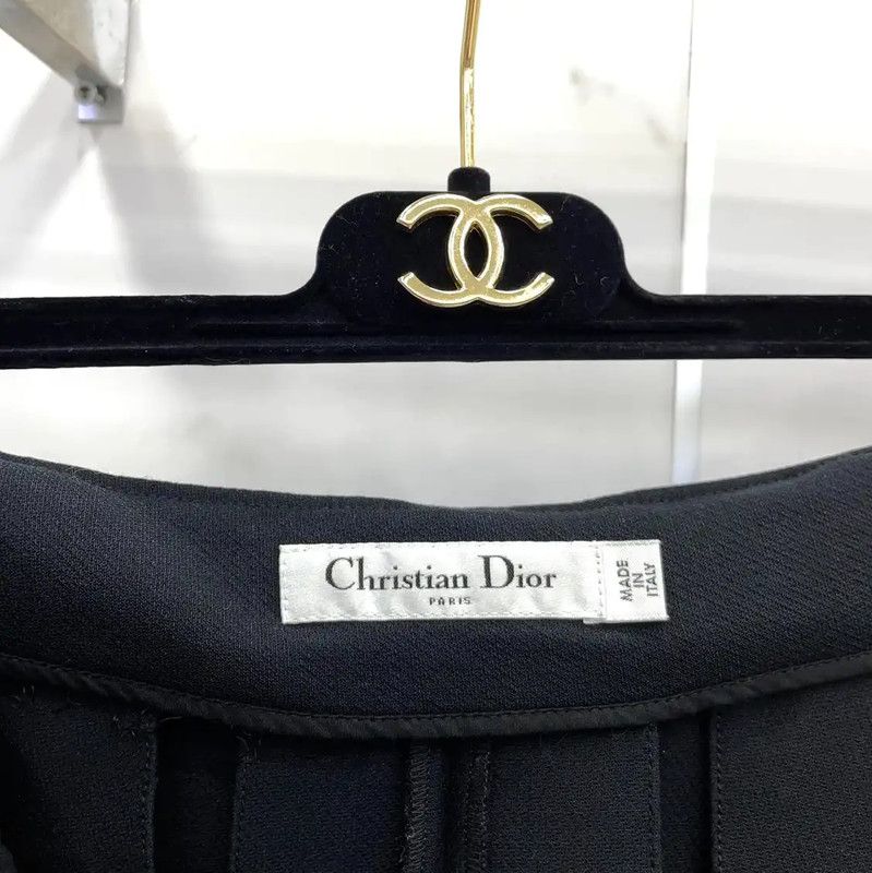 Dior Dior Black Silk Blend Women's Shorts 0089 Size 23" - 9 Thumbnail