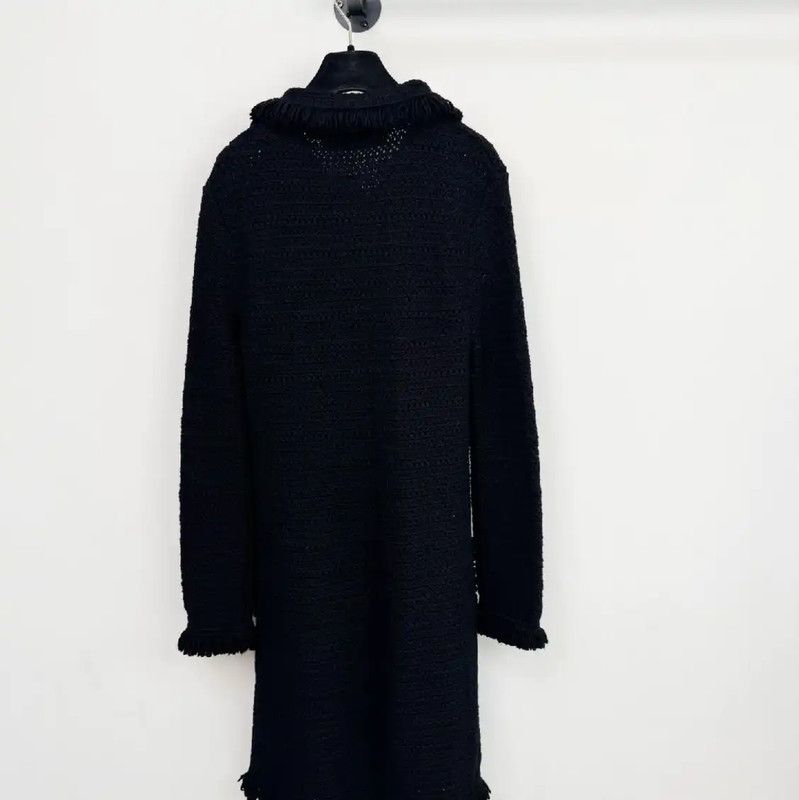 Dior Dior Black Long Sleeve Cardigan for Women 0089 Size S / US 4 / IT 40 - 6 Thumbnail