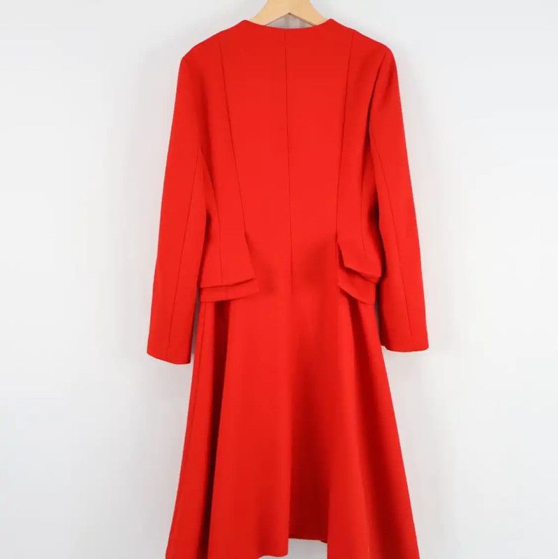 Dior Dior Summer Red Mid-Length Coat 0089 Size XXS / US 00 / IT 34 - 2 Thumbnail