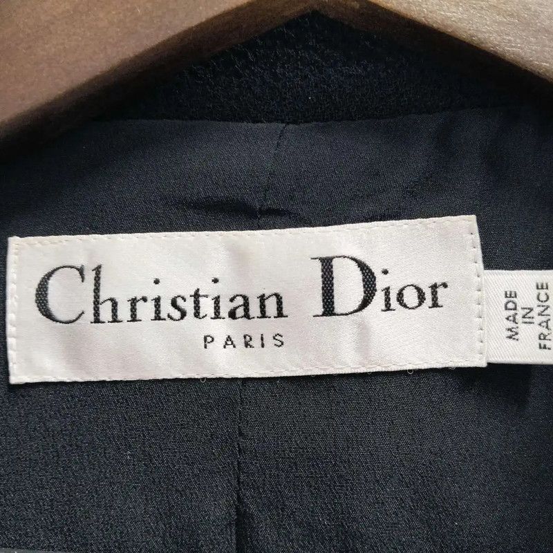 Dior Dior Women's Black Long Coat 0089 Size M / US 6-8 / IT 42-44 - 3 Thumbnail
