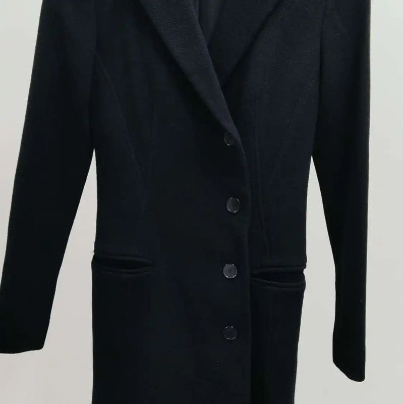 Dior Dior Women's Black Long Coat 0089 Size M / US 6-8 / IT 42-44 - 5 Thumbnail