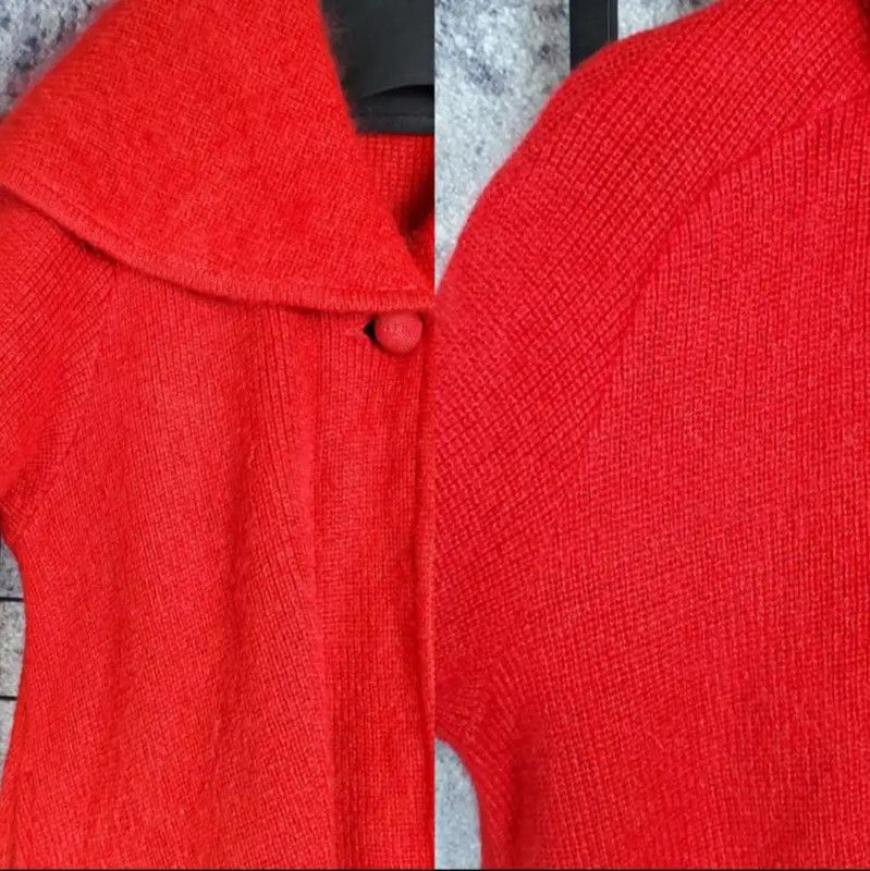 Dior Dior Red Wool Blend Long Sleeve Pullover 0089 Size M / US 6-8 / IT 42-44 - 3 Thumbnail