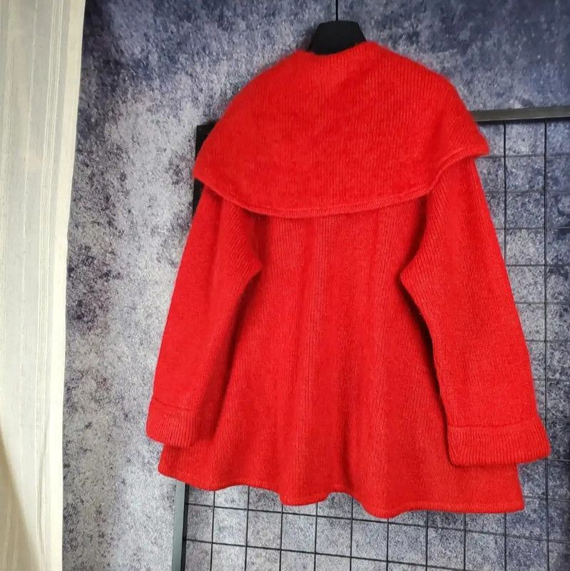 Dior Dior Red Wool Blend Long Sleeve Pullover 0089 Size M / US 6-8 / IT 42-44 - 7 Thumbnail