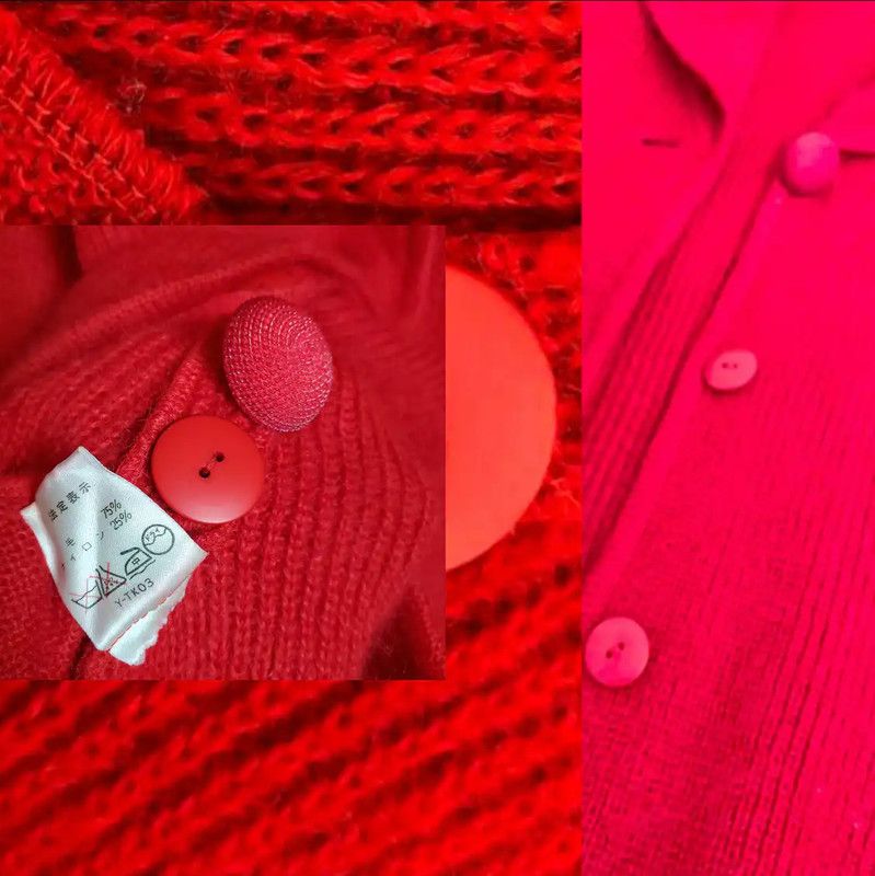 Dior Dior Red Wool Blend Long Sleeve Pullover 0089 Size M / US 6-8 / IT 42-44 - 9 Thumbnail