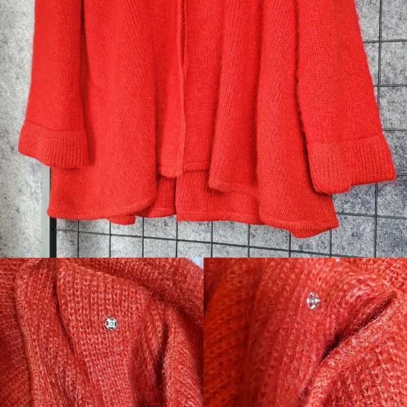 Dior Dior Red Wool Blend Long Sleeve Pullover 0089 Size M / US 6-8 / IT 42-44 - 5 Thumbnail