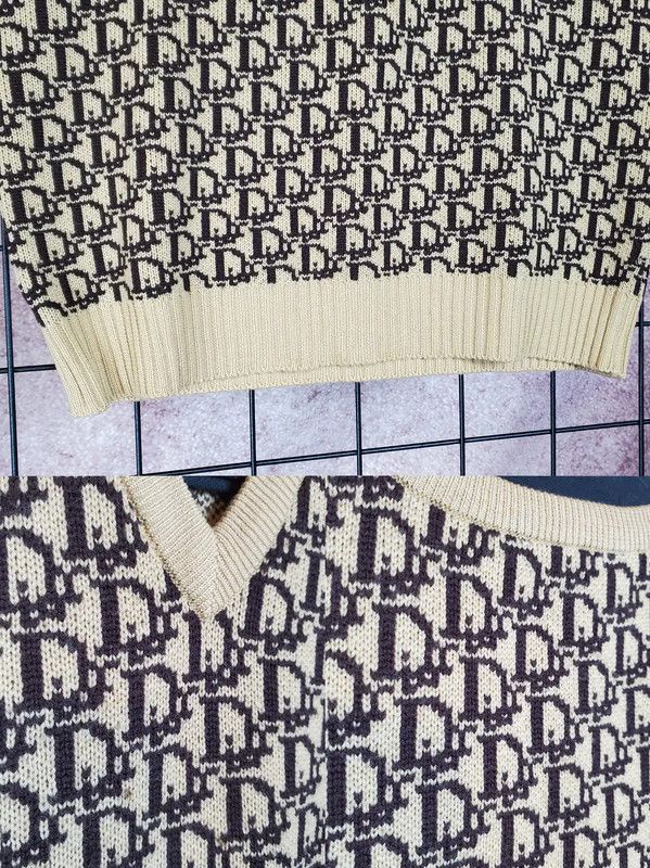 Dior Dior Mid Autumn Coffee Wool Sleeveless Sweater 0089 Size M / US 6-8 / IT 42-44 - 4 Thumbnail