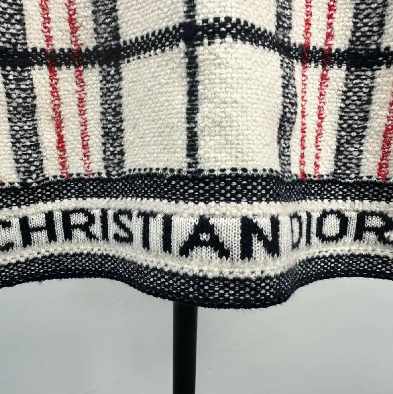 Dior Dior Color Block Cotton Dress in Size L 0089 Size L / US 10 / IT 46 - 3 Thumbnail