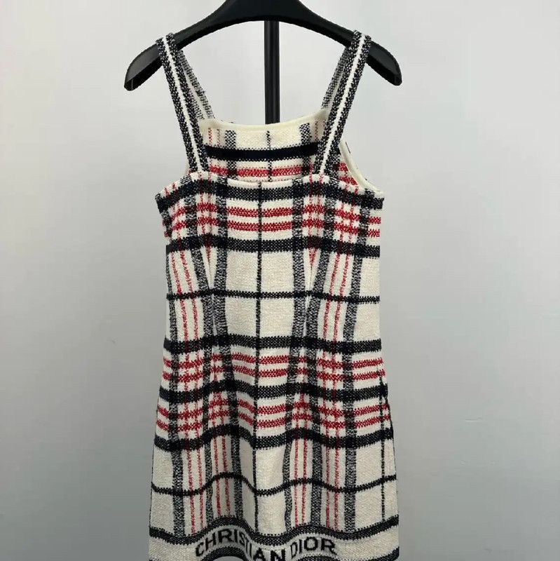 Dior Dior Color-Block Cotton Dress in Size XS 0089 Size XS / US 0-2 / IT 36-38 - 2 Thumbnail