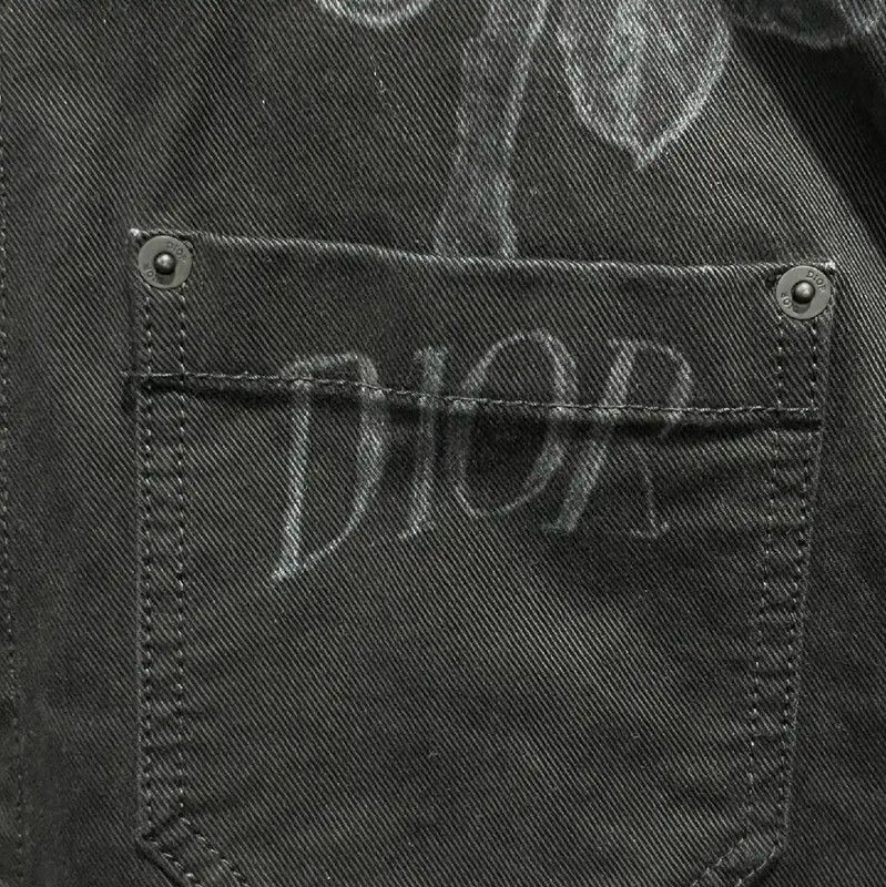 Dior Dior Black Leather Women's Jacket 0089 Size XS / US 0-2 / IT 36-38 - 9 Thumbnail