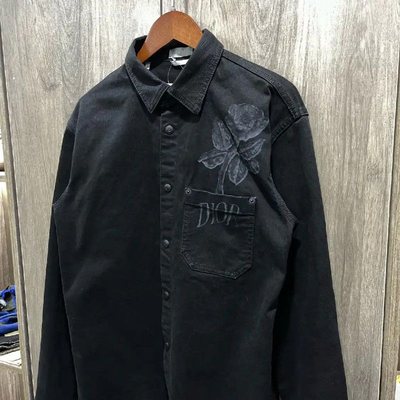 Dior Dior Black Leather Women's Jacket 0089 Size XS / US 0-2 / IT 36-38 - 7 Thumbnail