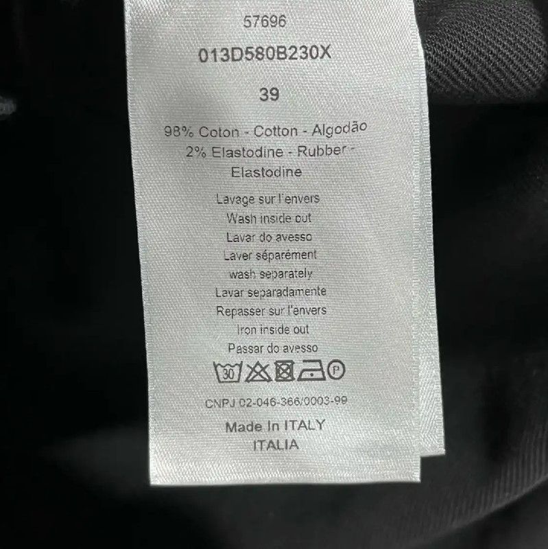 Dior Dior Black Leather Women's Jacket 0089 Size XS / US 0-2 / IT 36-38 - 6 Thumbnail