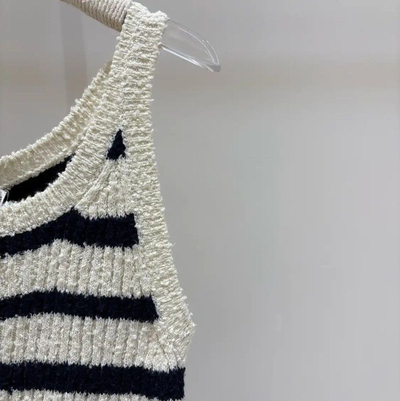 Dior Dior Striped Cotton Women's Pullover Top 0089 Size M / US 6-8 / IT 42-44 - 4 Thumbnail