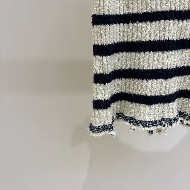 Dior Dior Striped Cotton Women's Pullover Top 0089 Size M / US 6-8 / IT 42-44 - 5 Thumbnail