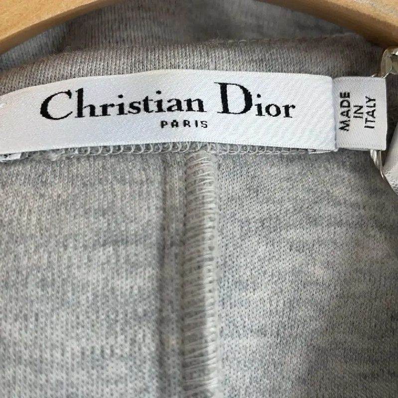 Dior Dior Gray Wool Short Sleeve Dress 0089 Size M / US 6-8 / IT 42-44 - 5 Thumbnail
