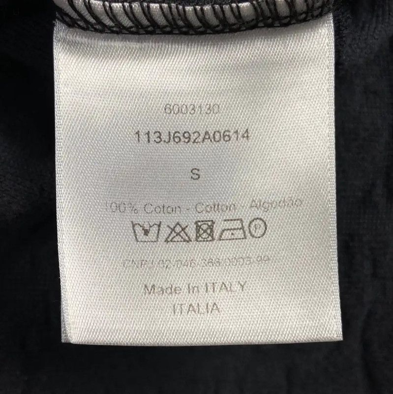 Dior Dior Black Cotton Women's T-Shirt 0089 Size S / US 4 / IT 40 - 5 Thumbnail