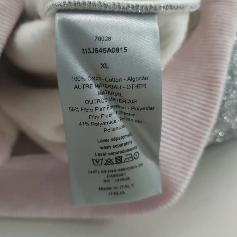 Dior Dior Colorblock Cotton Hoodie for Women 0089 Size XL / US 12-14 / IT 48-50 - 4 Thumbnail