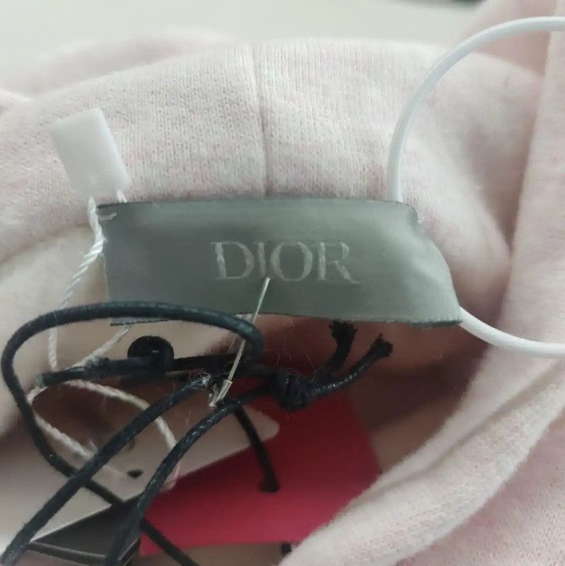 Dior Dior Colorblock Cotton Hoodie for Women 0089 Size L / US 10 / IT 46 - 3 Thumbnail