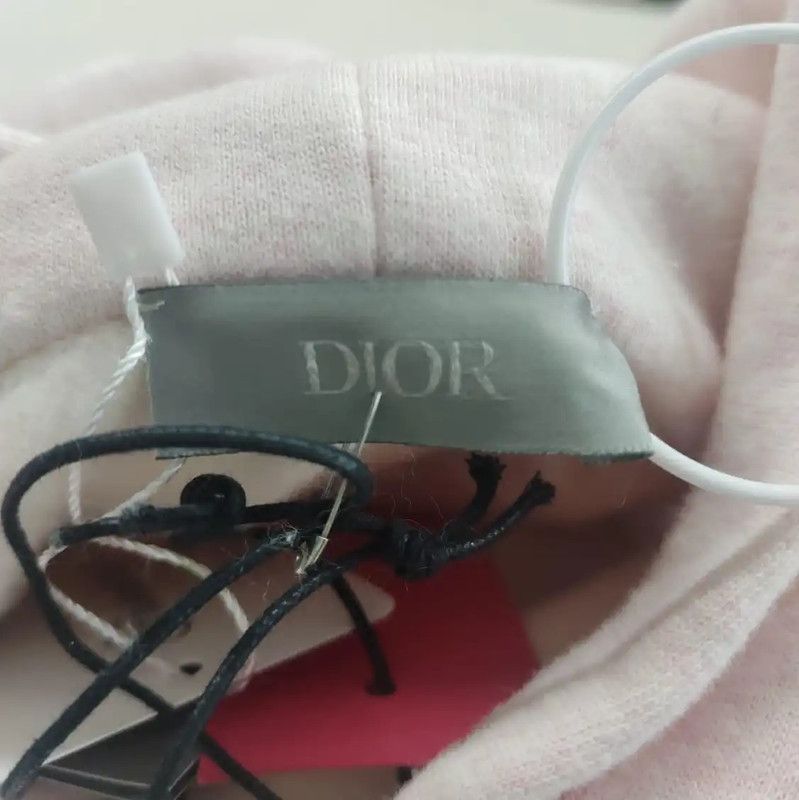 Dior Dior Color Block Cotton Hoodie for Women 0089 Size M / US 6-8 / IT 42-44 - 3 Thumbnail