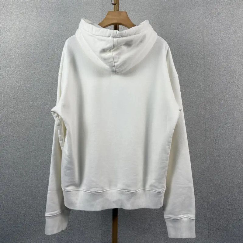 Dior Dior Women's White Cotton Hoodie for Spring 0089 Size XS / US 0-2 / IT 36-38 - 2 Thumbnail