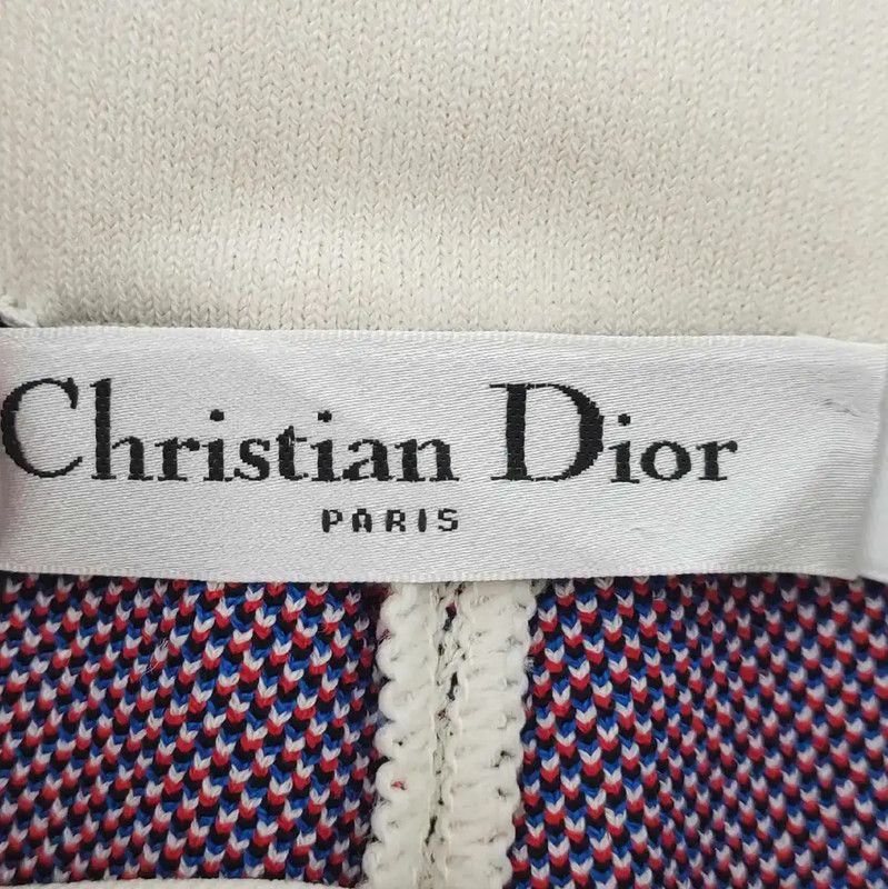 Dior Dior Women's Casual Pants in White Polyester 0089 Size 23" - 5 Thumbnail