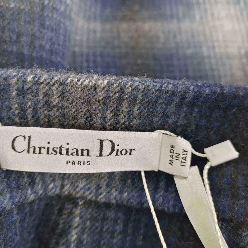 Dior Dior Colorblock Wool Mini Skirt 0089 Size 22" - 3 Thumbnail