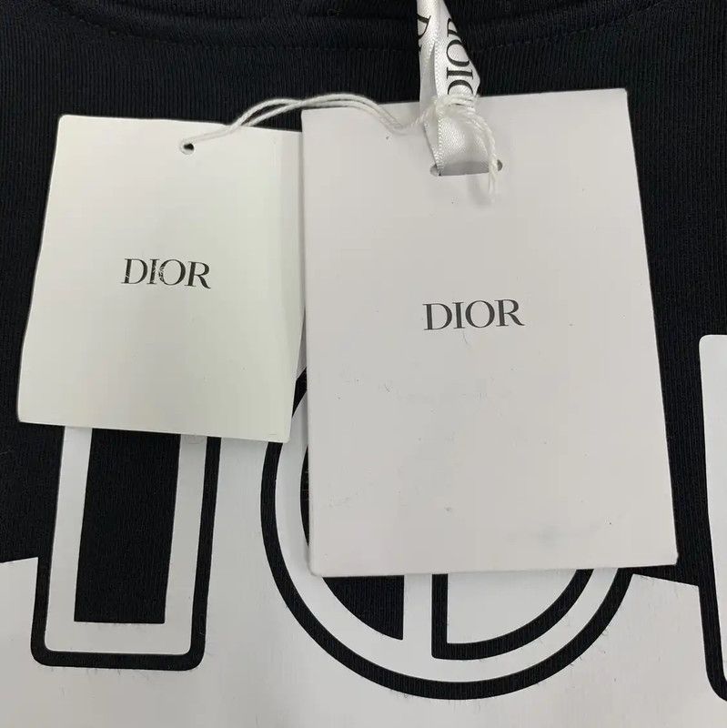 Dior Dior Black Cotton Women's Hoodie 0089 Size XS / US 0-2 / IT 36-38 - 6 Thumbnail