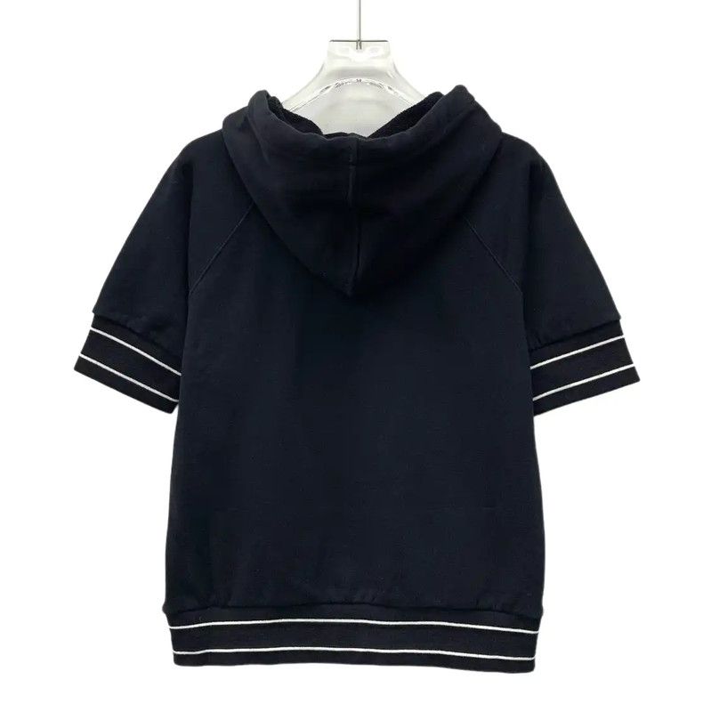 Dior Dior Black Cotton Women's Hoodie 0089 Size XS / US 0-2 / IT 36-38 - 2 Thumbnail