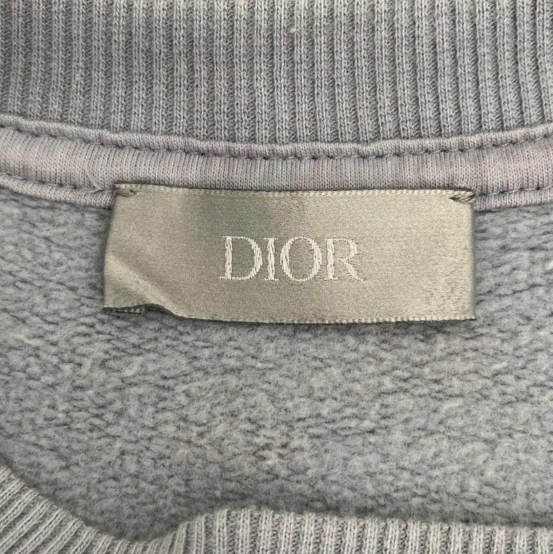 Dior Dior Women's Blue Cotton Sweatshirt 0089 Size XXS / US 00 / IT 34 - 5 Thumbnail